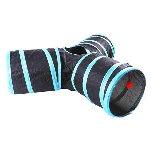 Tunnel De Jeu Pliable Pour Animaux De Compagnie, Tube De Tunnel Pour Chat, Jouet D'aventure Coule Pour Chat