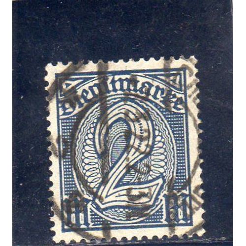 Timbre De Service DAllemagne