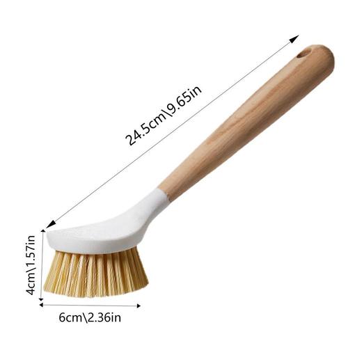 Brosse à manche long, pratique, pour livres, vaisselle, bol, lavage de la vaisselle, casserole, ménage, nouveau