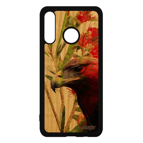 Coque Bois Aigle Pour Huawei P30 Lite Silicone Royal Vert Case Pas Cher Nature Telephone Animal Rapace Oiseau Mobile Portable Fleurs