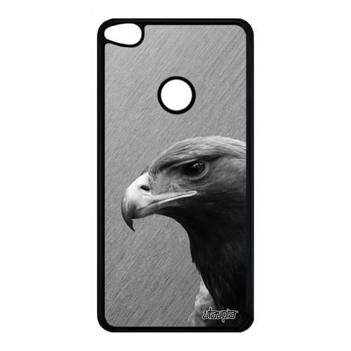 Coque Huawei P9/P8 Lite 2017 Silicone Aigle Oiseau Case Gris Dessin Royal Pra-La1 Smartphone Animal Unique Design Portable Animaux