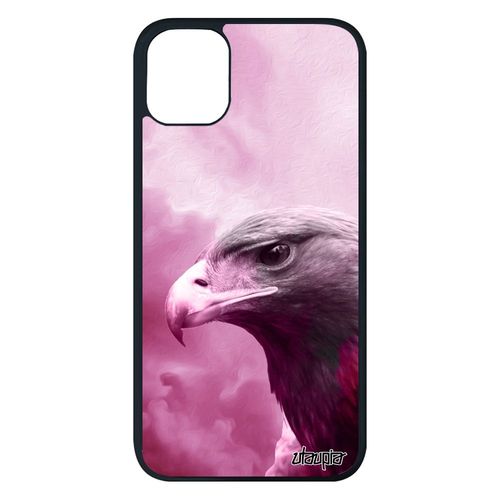 Coque Silicone Pour Iphone 11 Pro Max Aigle Motif Animaux Tpu Oiseau Antichoc Design Royal Telephone Rose Mobile Animal Ciel
