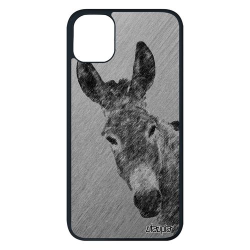 Coque Ane Pour Iphone 11 Pro Max En Silicone Design Original Mule Tetu Animaux De Protection Bourrique Animal 128 Go 4g Effet