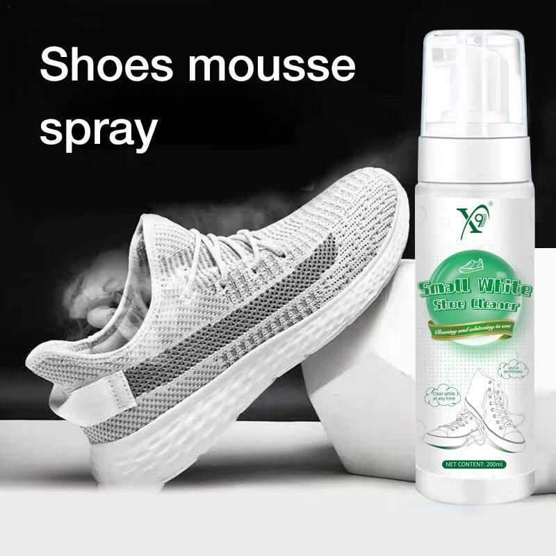 Kit de nettoyage de chaussures en mousse, gel nettoyant blan... - 4