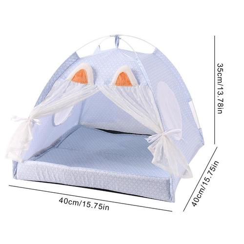 Tente De Lit Pour Animaux De Compagnie, Tipi Général Fermé, Hamac Confortable Avec Sols, Maison Pour Chat, Maison Pour Petit Chien, Produits Pour Animaux De Compagnie, Accessoires