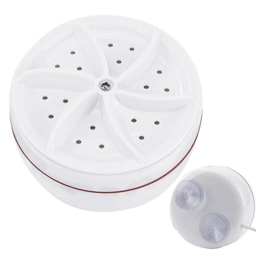 Mini Machine à Laver de Voyage Pliable, Rechargeable par USB, Laveu...