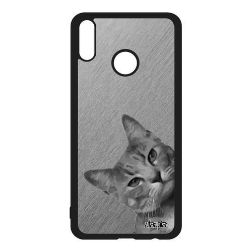 Coque Pour Honor 8x En Silicone Chat Effet Chaton Felin Matou Case Gris Dessin Lol Cat Design Smartphone Animal Souple Animaux Etui Rakuten