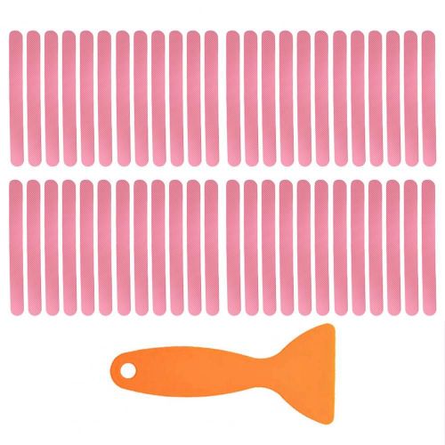 Autocollant anti-alde pour escaliers pratique, bonne force de friction, bande coordonnante pour baignoire, bain collant, évite les chutes, 1 ensemble