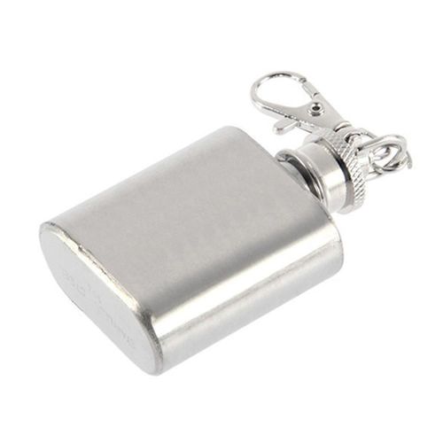 Mini D'extraction De Poche En Acier Inoxydable, Bouteille De Vin, Whisky Français, Bouchon À Vis Cc, Entonnoir, Verres, Outil D'extérieur, 1 Oz