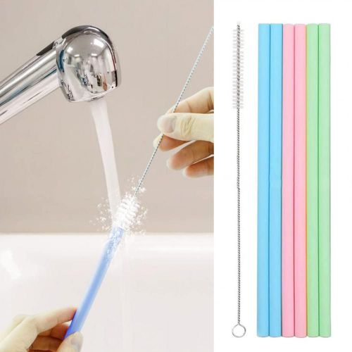Ensemble De Pailles En Plastique Sans Odeur, Gobelets De Voyage D'aventure, Froid Et Chaleur, Clics De Degré, 20 Oz, 30/40 Oz, 03 Utilisation, 6 Pièces
