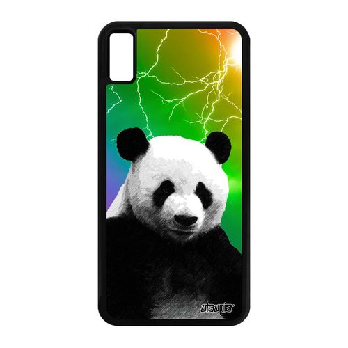 Coque Iphone Xs Max Silicone Panda Ecolo Tpu Animaux Geant Design Animal Eclair Chine Ecologie Pas Cher Housse 4g Etui Vert De