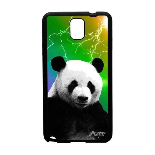 Coque Rigide Galaxy Note 3 Silicone Panda Arc En Ciel Design Ecolo Multicolore Vert Animaux Eclair Animal Chine Geant Metal Samsung