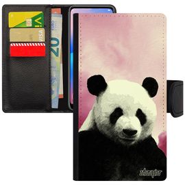 Coque Iphone 6 6s En Cuir À Rabat Silicone Panda Animaux 128 Go Geant Rose Ecolo Pu Case Ours Rigide Ciel Design Etui Ecologie