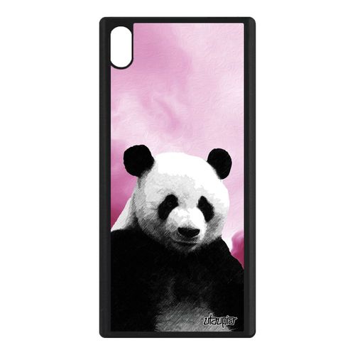Coque Panda Sony Xperia Xa1 Ultra En Silicone Animal Animaux Ecolo Housse Geant Rose Ecologie Bumper Nuage De Protection Ours Ciel