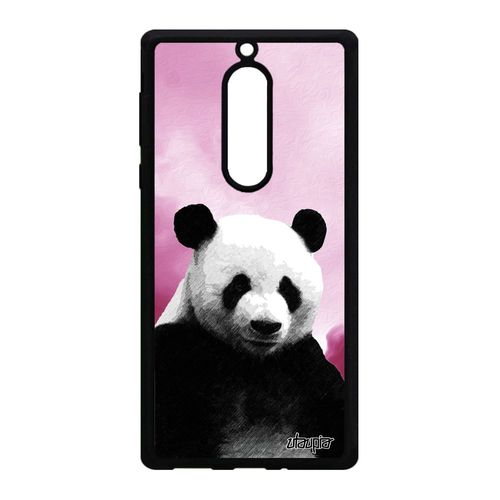 Coque Panda Pour Nokia 5 Silicone Design Case Ciel Animal Geant Ecologie Ecolo Nuage Bumper Animaux Tpu Telephone Ours Rose Mobile
