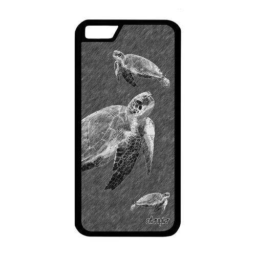 Coque Iphone 6 6s Silicone Tortue Ven. Dessin Geante Marine Case Design Souple Ocean Gris Rigide Noir Animaux Alu 32 Go Animal