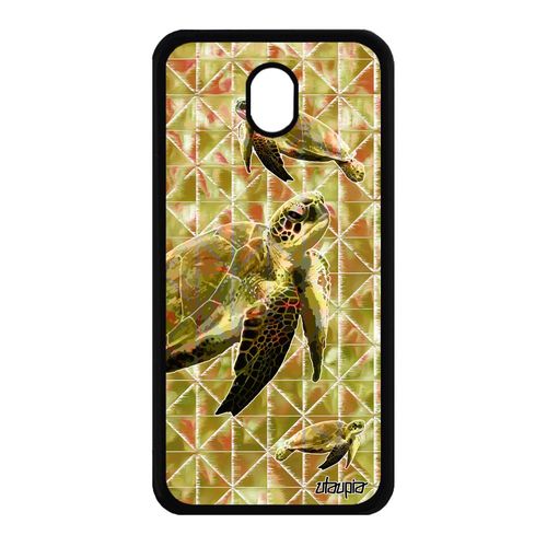 Coque Silicone Tortue Rigide Galaxy J7 2017 Pro Vert Animal Ocean Reptile Souple Design Portable Animaux Geante Etui Sam. De Samsung
