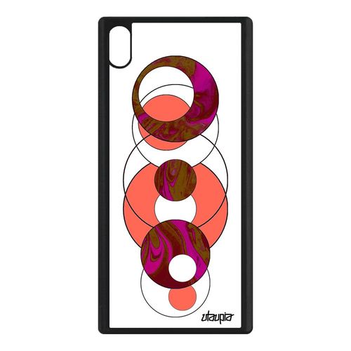 Coque Marbre Antichoc Pour Sony Xperia Xa1 Ultra Silicone De Protection Geometrique Matiere Texture Coloré Personnalisé Motif Rose