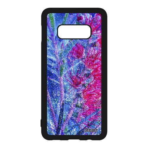 Coque Fleurs Pour Samsung Galaxy S10e Silicone Personnalisé Jolie Nature Case Fond Plante Exotique Effet Unique Florale Design Rose