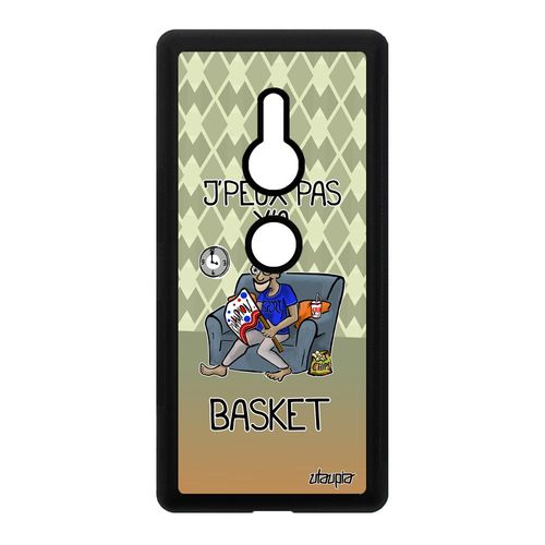 Coque Pour Sony Xperia Xz2 En Silicone J'peux Pas Y'a Basketball Vert Nba Je Bd De Protection Texte Comique Drole Housse Supporter