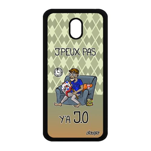 Coque Silicone Pour Samsung Galaxy J3 2017 J'peux Pas Y'a Jo Bd Jpeux Telephone Cover Personnalisé Vert Caoutchouc Case Je Comique