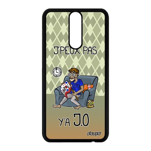 Coque J'peux Pas Y'a Jo Huawei Mate 10 Lite Silicone Athletisme Bd Drole Sport Case Comique Texte Je Vert Supporter Personnalisé De