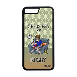 Coque J'peux Pas Y'a Rugby Iphone 7+ Plus Silicone Telephone Antichoc Vert Pas Cher Xv De France Aluminium Je Case Supporter