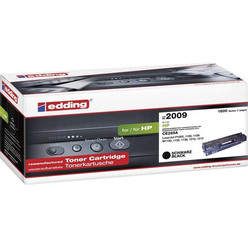 Edding Toner ersetzt HP 85A, CE285A compatible noir 1600 Pages EDD-2009