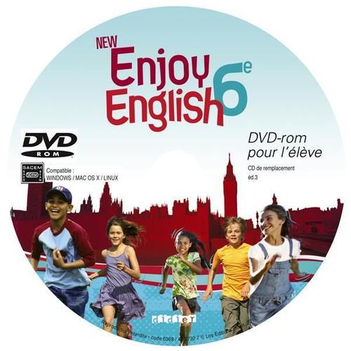 Enjoy English In - 6e - Dvd Rom Élève De Remplacement (Édition 2011)
