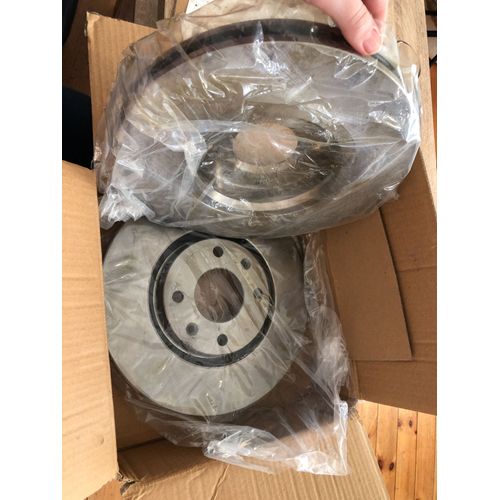 Jeu De 2 Disques De Frein Valeo 186693 D'origine
