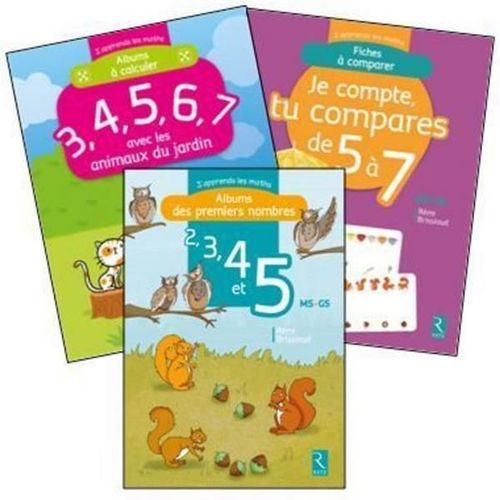J'apprends Les Maths - Ms/Gs - Pack N°1 (Édition 2015)