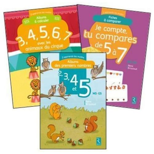 J'apprends Les Maths - Ms/Gs - Pack N°2