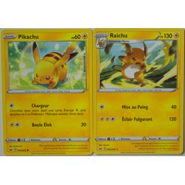 Epée & Bouclier - Pikachu (65) + Raichu (66/202)