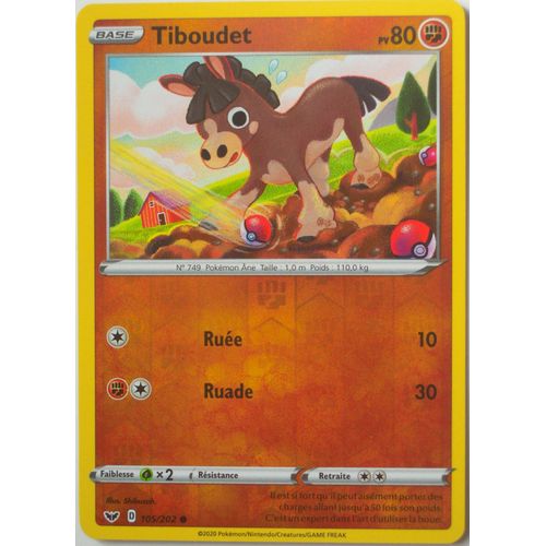 Tiboudet Reverse - Epée & Bouclier - 105/202