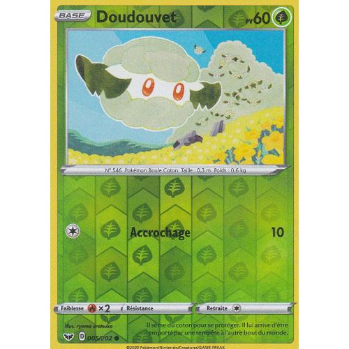 Carte Pokemon - Doudouvet - 005/202 - Reverse - Épée Et Bouclier