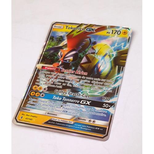 Pokémon - 47/145 - Tokorico Gx - Sl2 - Soleil Et Lune - Gardiens Ascendants - Gx