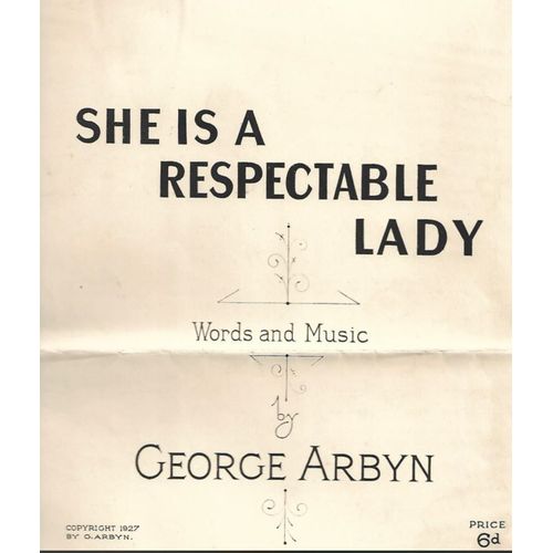 She Is A Respectable Lady