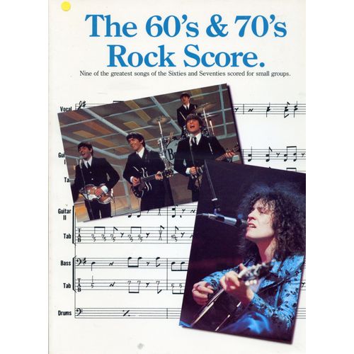 The 60's & 70's Rock Score