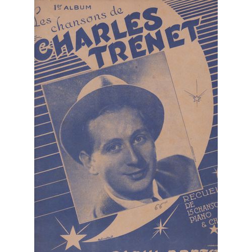 Songbook Les Chansons De Charles Trenet 1er Album 15 Titres