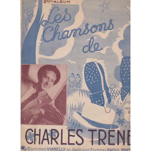 Songbook Les Chansons De Charles Trenet 2ème Album 14 Titres