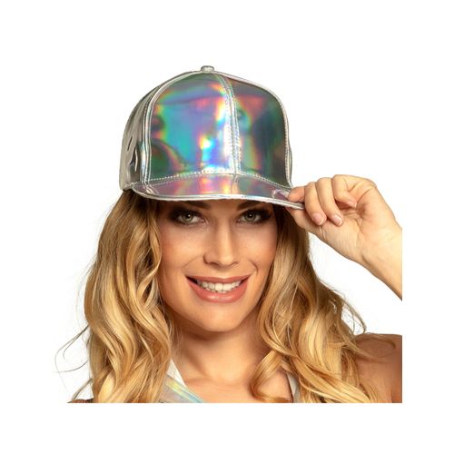 Casquette Argentée Iridescente Adulte