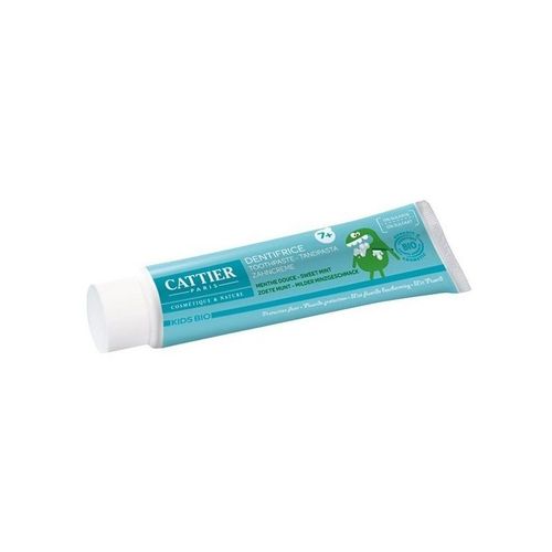 Cattier Dentifrice Kids Bio 7 Ans Et + Goût Menthe Douce 50ml 