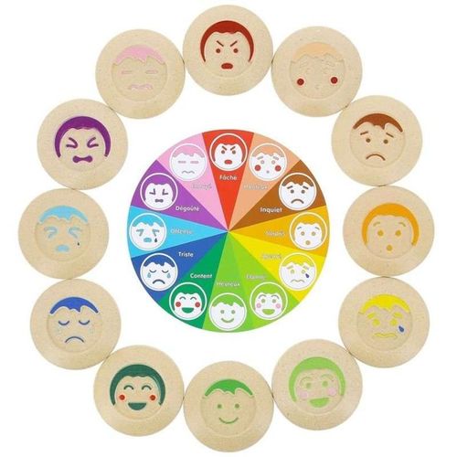 Mémo Des Émotions En Bois - Plan Toys