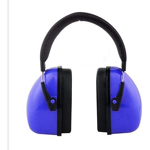 Casque Anti-Bruit Pour Enfants/Adultes Pour Concert, Feux D'artifice, Vol Et Tempête - Compact, Pliable, Confortable Et Réglable, Bleu/Noir