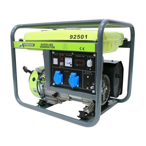 Varan Motors - 92501 Groupe électrogène essence 2800W 2 x 230V 1 x 12VDC