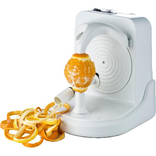 Orange - éplucheur électrique Orange Peeler Domestica | Epluche Légume Automatique | éplucheur de Fruits et Légumes Professionnel | Ustensile pour Peler Les Oranges, Plastique