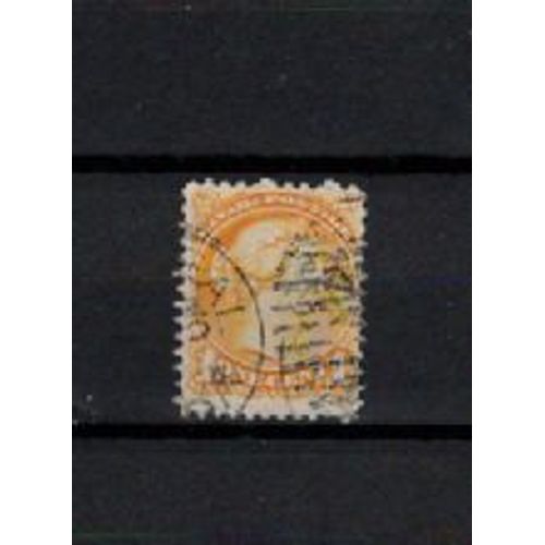 N° 28a Timbre Canada Oblitere De 1870 Cote : 10 