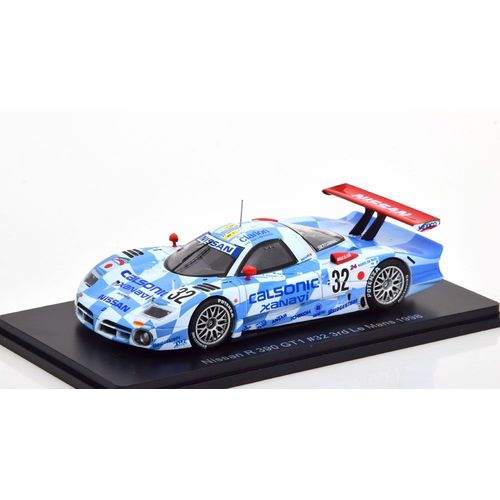 Nissan R390 Gt1 #32 3rd Le Mans 1998 Suzuki Hoshino Kageyama Spark S-Lm5 1/43-Minichamps
