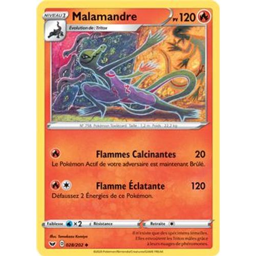 Malamandre - 28/202 - Epée Et Bouclier