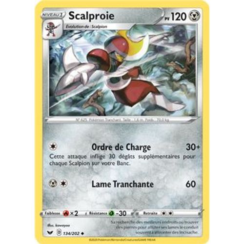 Scalproie - 134/202 - Epée Et Bouclier